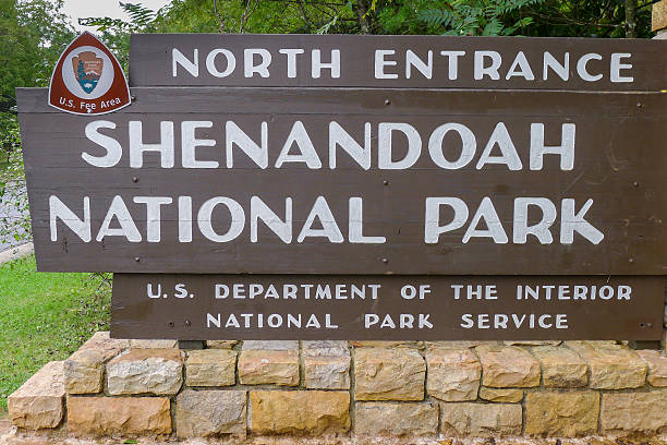 istock Entrance to Shenandoah National Park 628697148