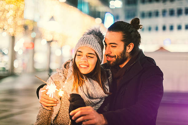 istock Couple Having Fun Outdoors At Winter 628711740