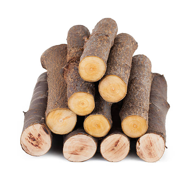 istock isolated wooden briquettes on a white background 628737770