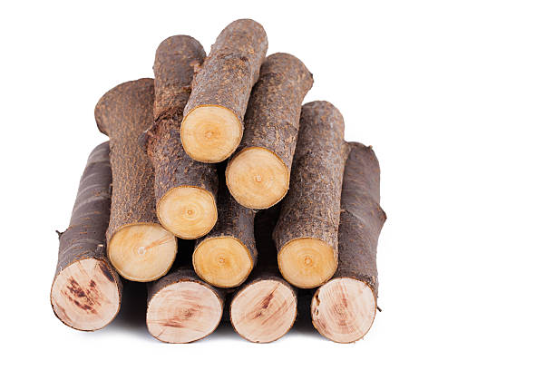 istock isolated wooden briquettes on a white background 628737970