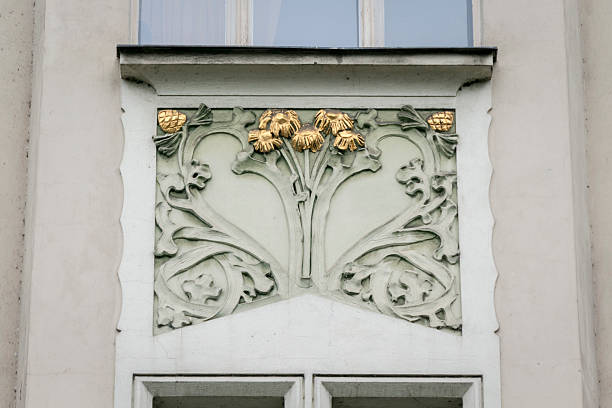 istock Art-Deco building in Prague, Czech Republic 628738392