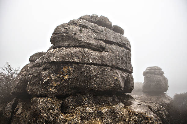 istock El Torcal De Antequera in the fog, Malaga, Spain 628746908