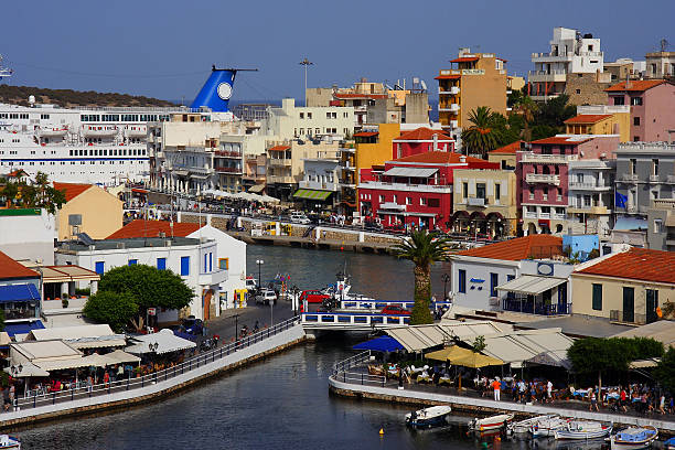 istock Agios Nikolaos, Crete, Greece. 628749024