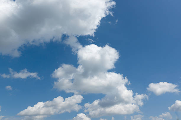 istock the white clouds floating on a background of blue sky 628767350