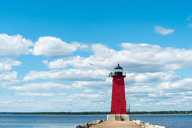 istock Manistique East Breakwater Lighthouse 628768990