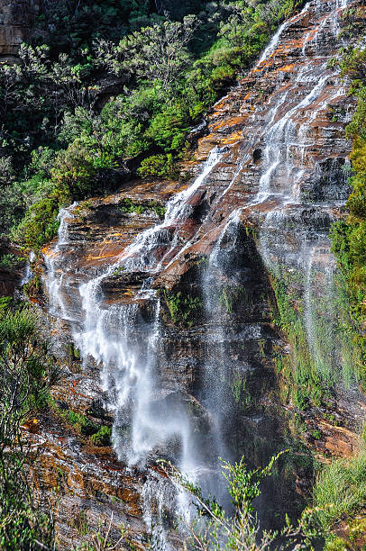 istock Wentworth Falls in Blue Mountains, Australia 628789414
