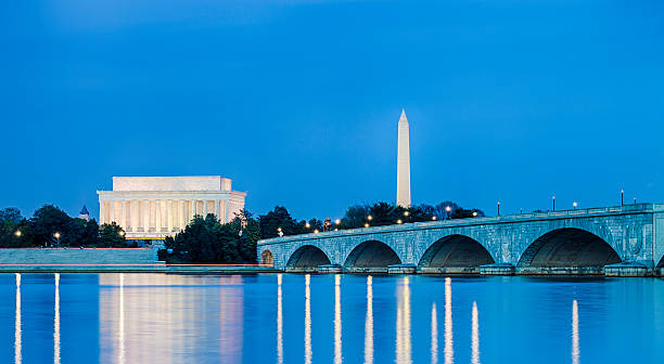 istock Lincoln Memorial And Washington Monument In Washington DC 628801162