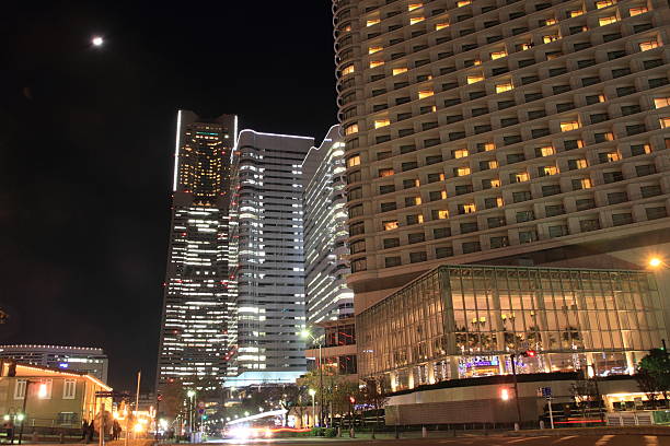 istock Yokohama Minatomirai 21 (night scene) 628818994