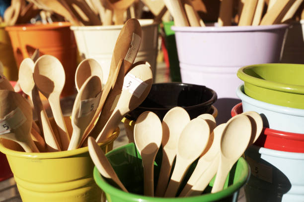 istock Wooden Cooking Spoons 628819366