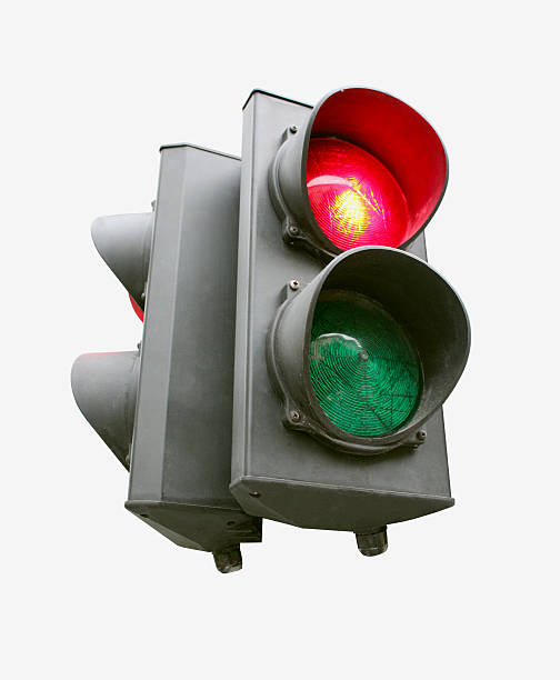 istock traffic lights isolated on the white background 628820172