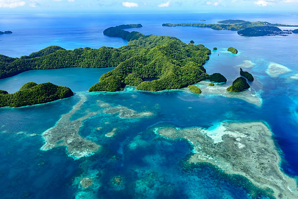 istock Palau Ngeruktabel Island - World heritage site - 628835904