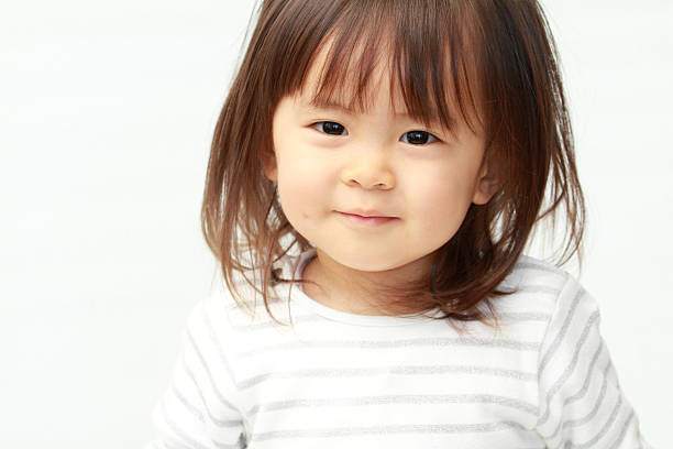 istock Smiling Japanese girl (2 years old) 628836026