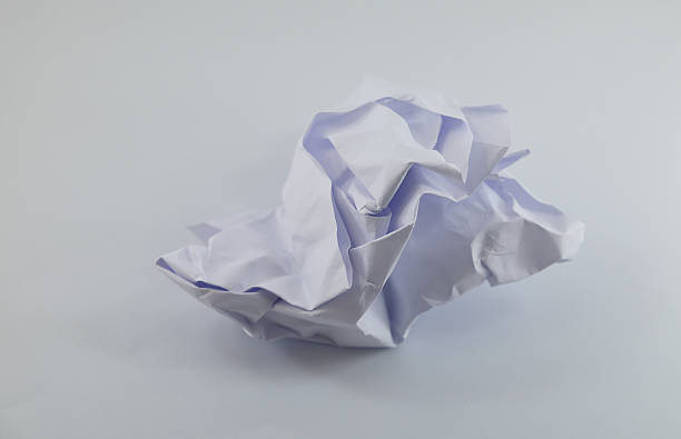 istock Crumpled paper ball 628837188