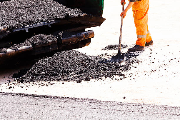 istock asphalting of the road 628839030