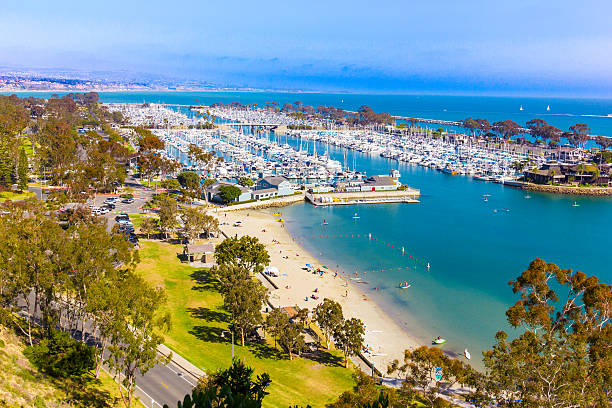 istock California coast shoreline at Dana Point Harbor, CA (P) 628839072