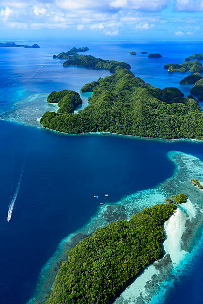 istock Palau Ngeruktabel Island - World heritage site - 628840002
