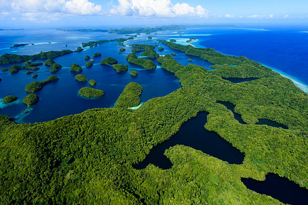 istock Palau Ngeruktabel Island - World heritage site - 628840018
