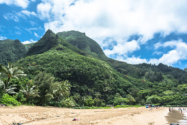 istock Kee Beach in Kauai, Hawaii 628847328