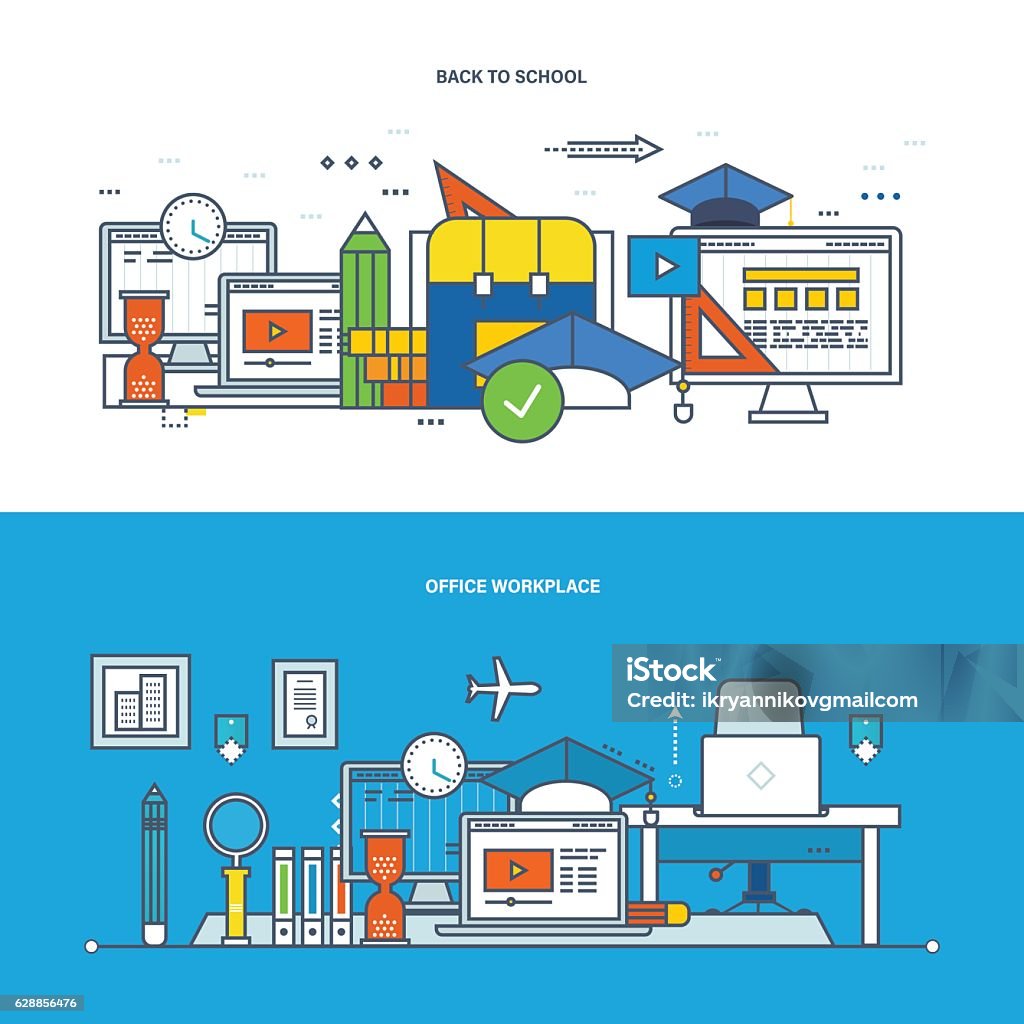 Workplace Learning Graphics Teamwork Workplace Modern Education Learning Collaboration Research And ...