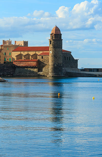 istock Church on coast, Collioure, France. 628857582