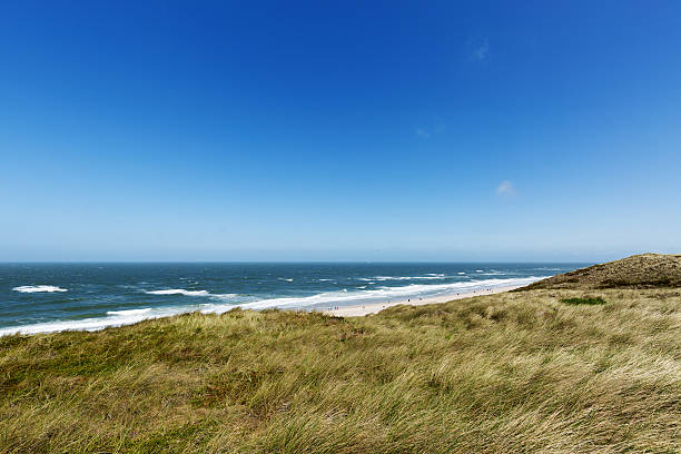 istock Awesome Panorama from Sylt Dunes to North Sea/ Germany 628865832
