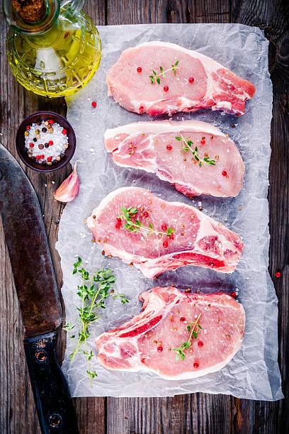 istock fresh raw meat of pork on a dark background 628876498