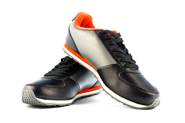 istock Running shoes on a white background 628877050