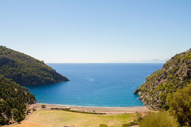 Kargicak Bay view from Mountain, Ortaca, Dalyan, Mugla