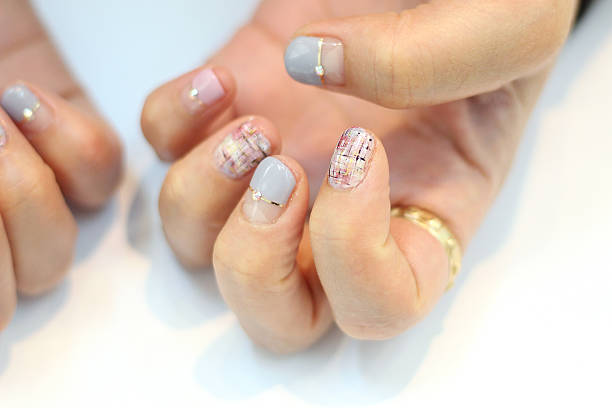 istock tweed pastel nail art design 628896712