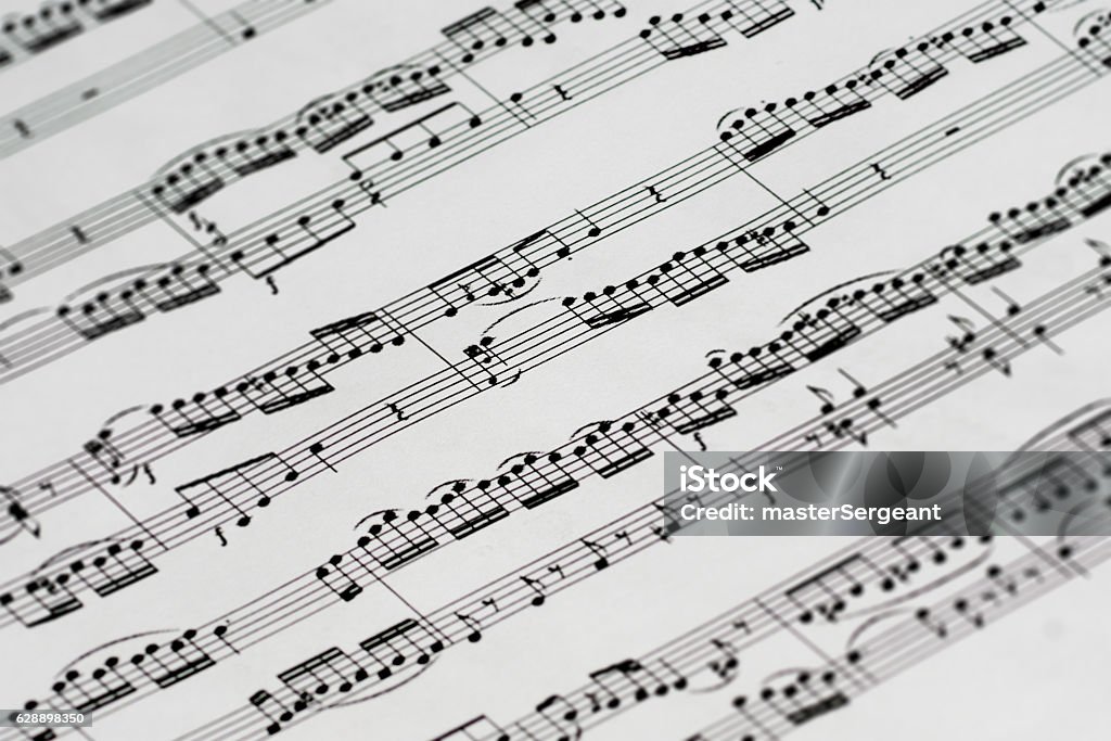 music sheet Sheet Music Stock Photo