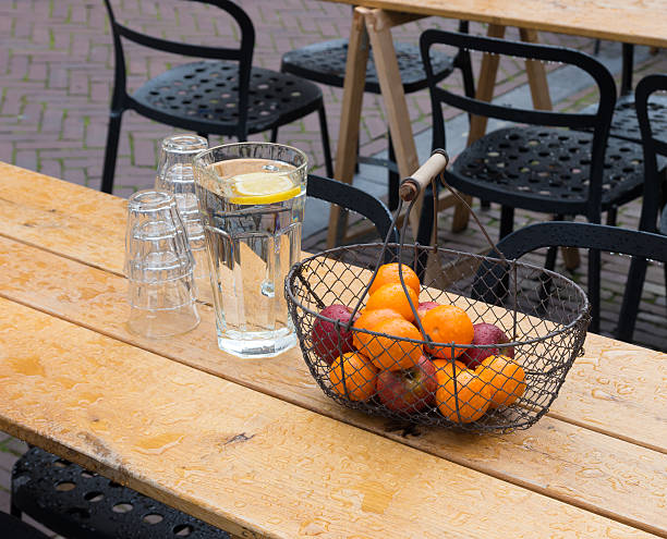 metal fruit basket