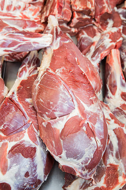 istock Raw meat at the butcher 628924792