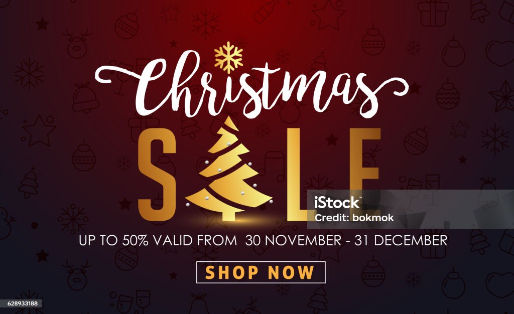 Merry christmas 13 christmas sale background with icon set pattern. Vector illustration.Wallpaper.flyers, invitation, posters, brochure, banners, calendar 2017 stock vector