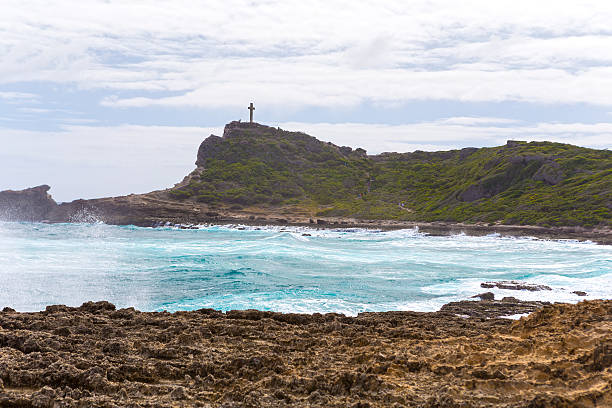 istock Seascape at Pointe des Chateaux in Guadeloupe 628933922