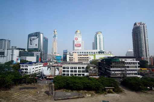 the city centre in Pratunam in the city of Bangkok in Thailand in Southeastasia.