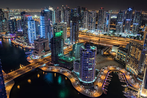 istock Dubai Marina in the United Arab Emirates 628941322