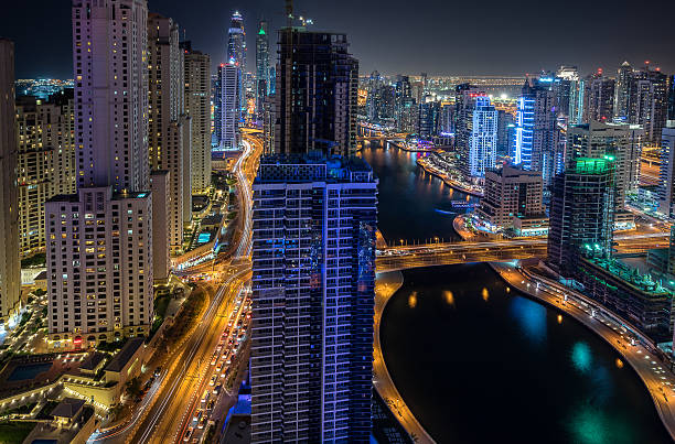 istock Dubai Marina in the United Arab Emirates 628941788