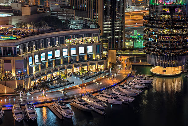 Dubai Marina in the United Arab Emirates