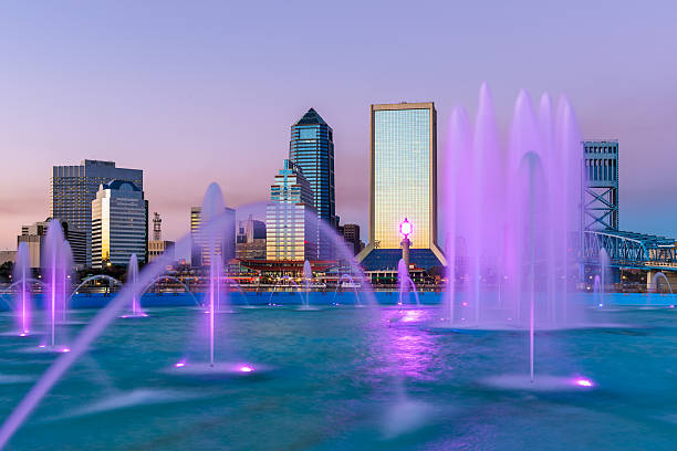 istock Jacksonville Florida Skyline 628947040