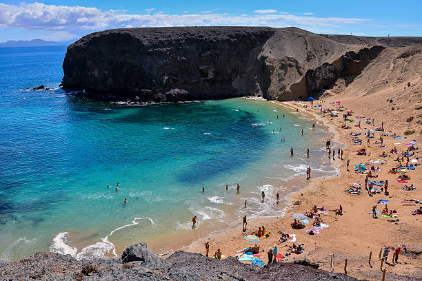 istock Landscape in Tropical Volcanic Canary Islands Spain 628948938
