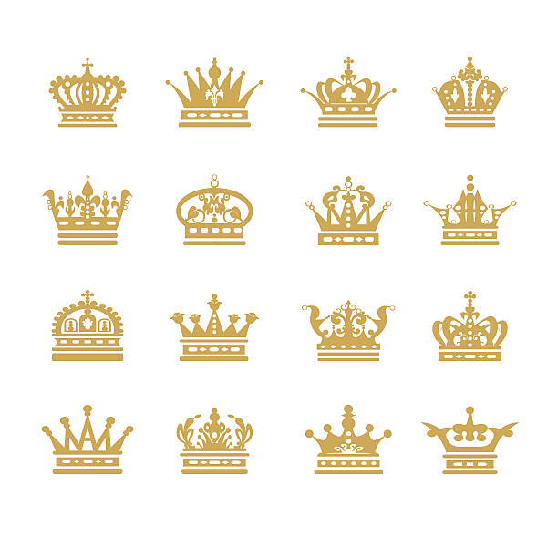Queen Crown Tattoo Designs Silhouettes Illustrations, Royalty-Free Vector  Graphics & Clip Art - iStock