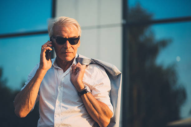 istock Businessman on the phone 628963840