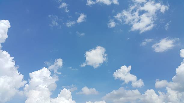 istock Blue sky in the summer day. 628964468