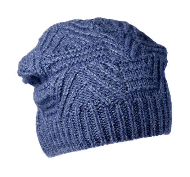 istock hat isolated on white background .knitted hat .blue hat 628965474