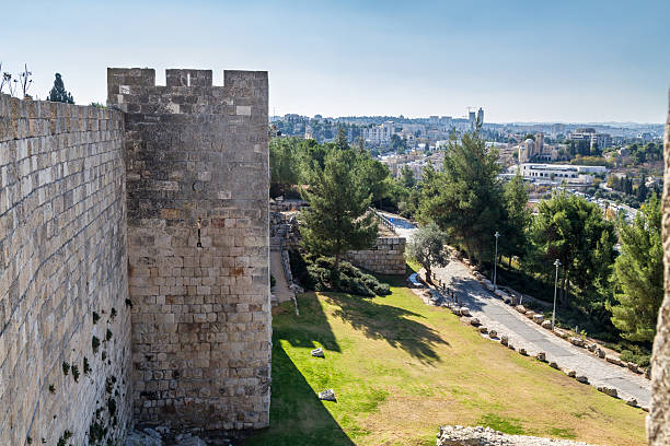 istock View of Jerusalem from the wall Old City 628965642