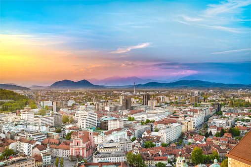 Overlooking Ljubjana