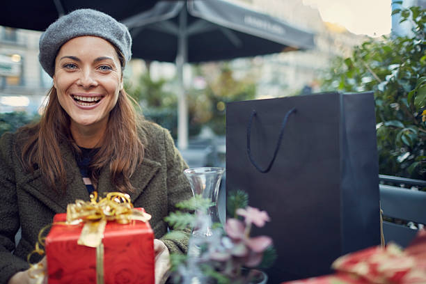 istock Giving you a present, pov. 628967828