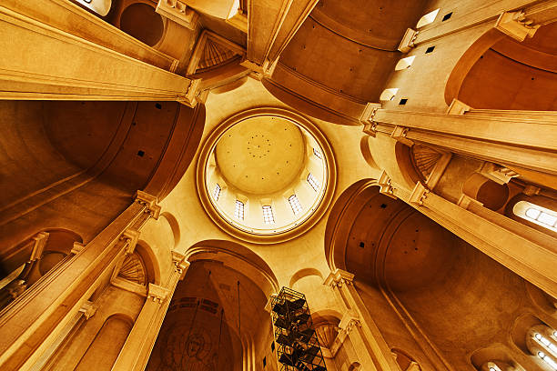 Holy Trinity Cathedral Tsminda Sameba church in Tbilisi, Georgia