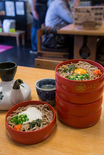 istock Wariko soba Izumo local cuisine in Shimane prefecture 628979152