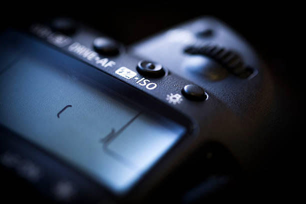 istock Detail Of DSLR Camera 628986202
